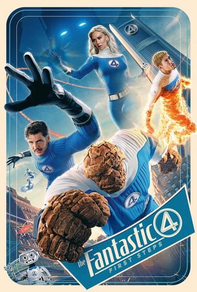 The Fantastic Four: First Steps Poster